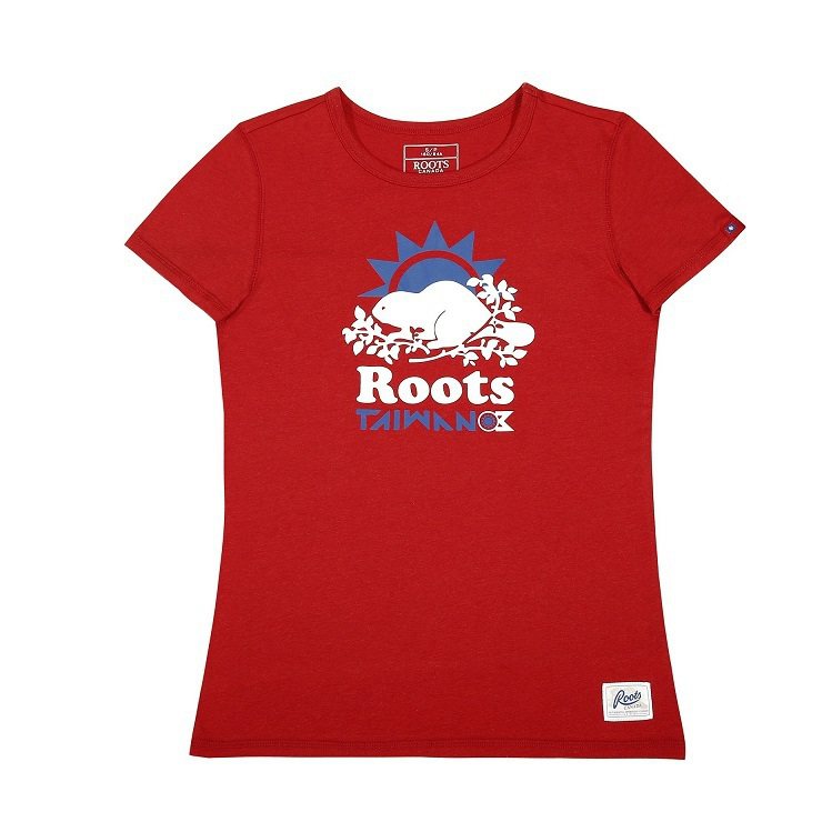 Roots新款Taiwan Day紀念款短袖T恤，1,780元。圖／Roots提...