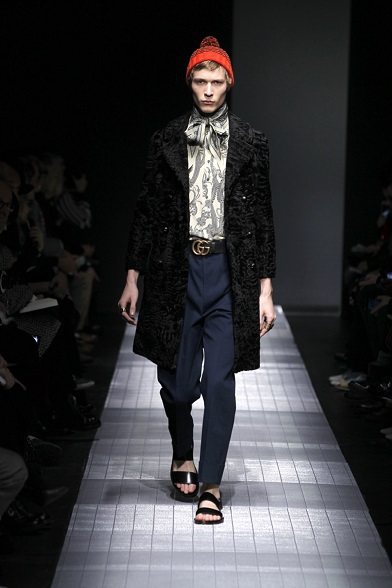 Alessandro Michele為GUCCI設計的男裝，廣愛好評。圖／GUCCI提供
