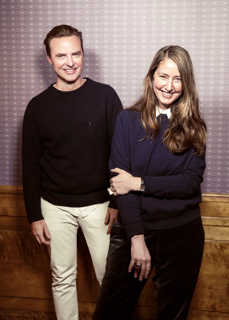 首席設計師Ann-Sofie Johannson(右)與首席男裝設計師Andre...