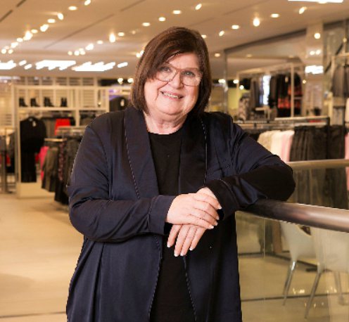 H&M創意總監Margareta van den Bosch是設計部門靈魂人物。圖／業者提供