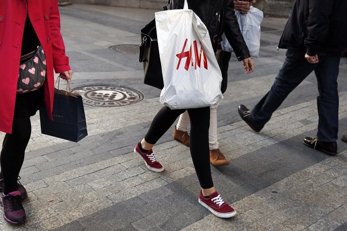H&M第一季業績成長36%，歸功台北店開幕。圖／路透
