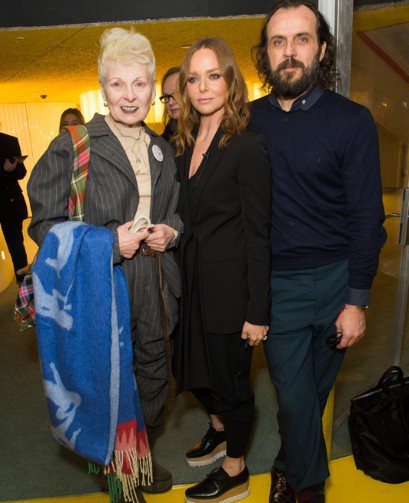 龐克教母Vivienne Westwood(左)致力環保，向Stella McC...