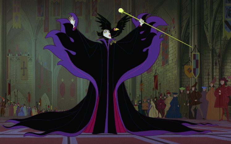 《睡美人》中的反派 Maleficent，是許多迪士尼迷心中的經典人物。圖／擷取...