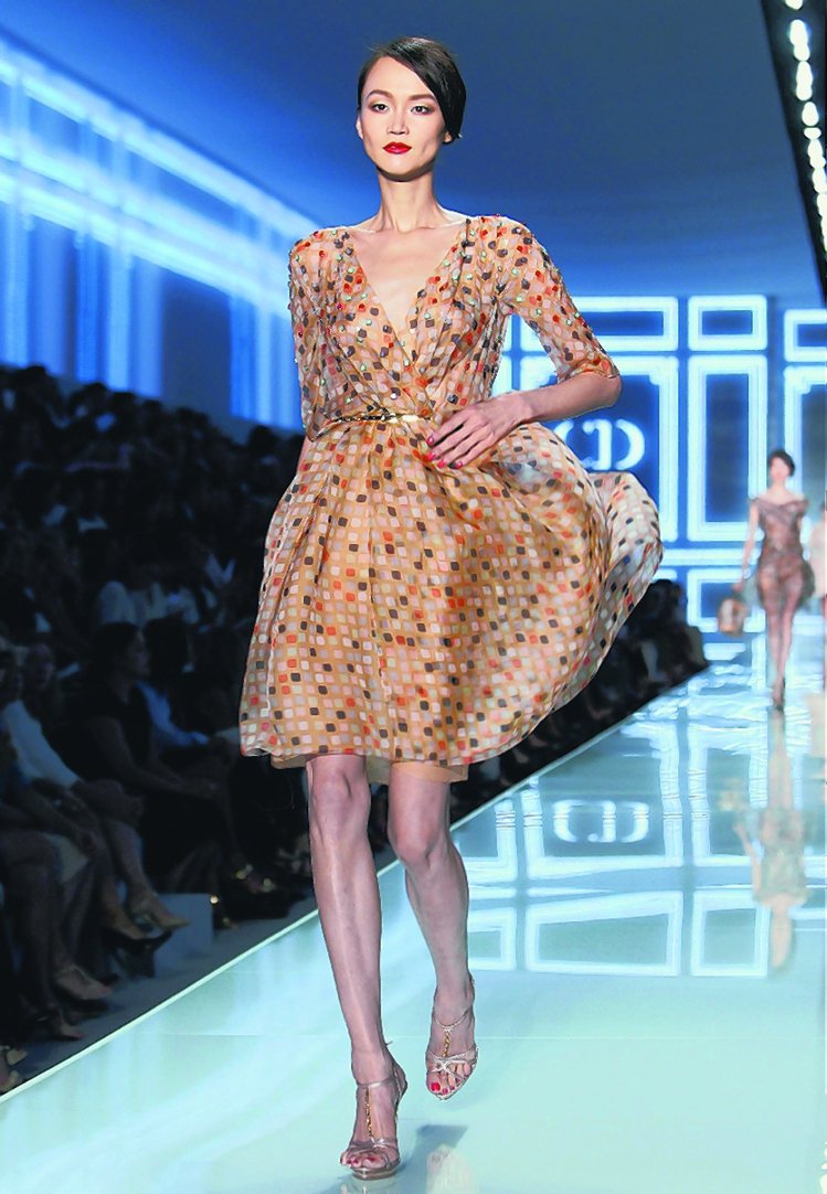 Dior明年春夏在Dior各種經典元素裡找靈感。圖／歐新社
