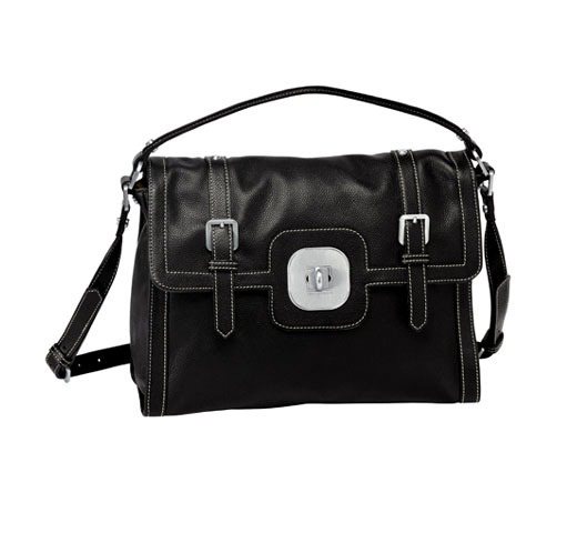 春夏Gatsby Sport系列包款－－黑色，40000元。圖／Longchamp提供
