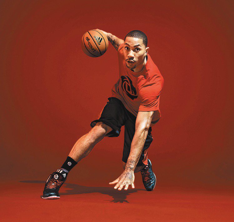 adidas推出Rose 4球鞋與一系列服飾、配件。圖／adidas提供