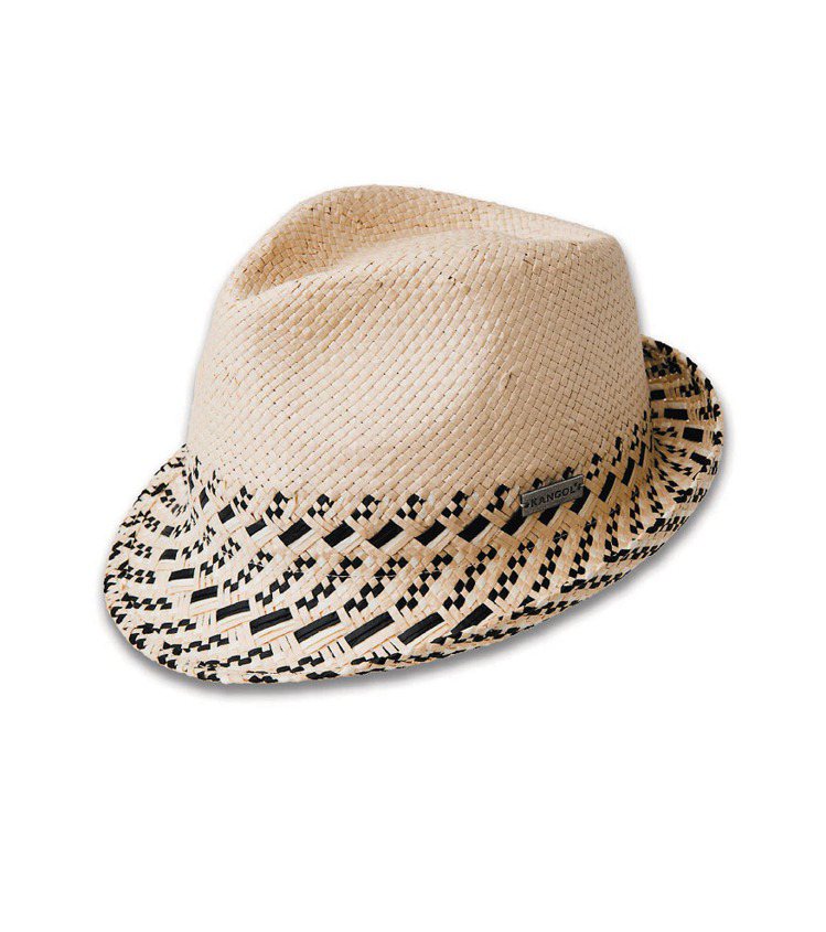 紙編紳士帽，定價2180元。圖／/Kangol提供