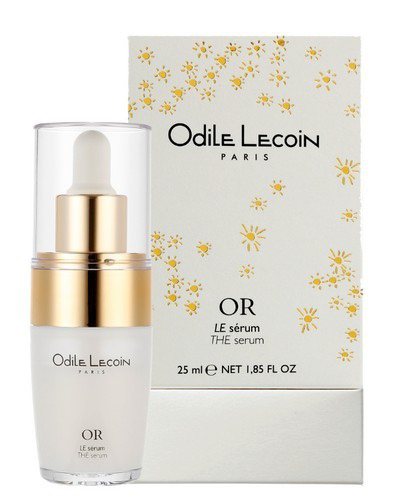 Odile Lecoin新研發的極致完美金萃，如鎖住青春的黃金面具。圖／蜜納提供