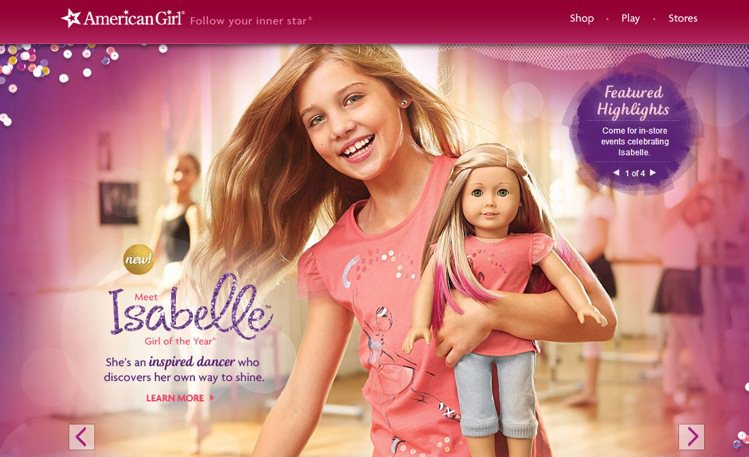 美國娃娃大廠 American Girl 近日推出的一款新娃娃「Isabelle...