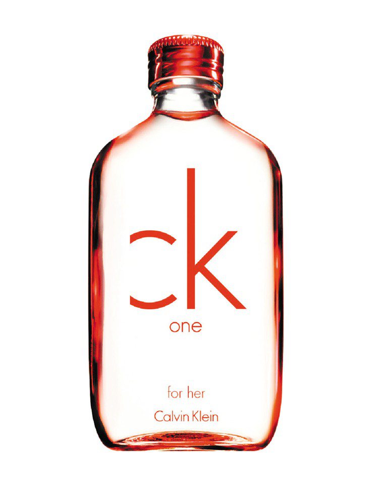 CK ONE RED：以對香設計，女性淡香水瓶身邊框的大紅，帶來性感撩人且精力充...