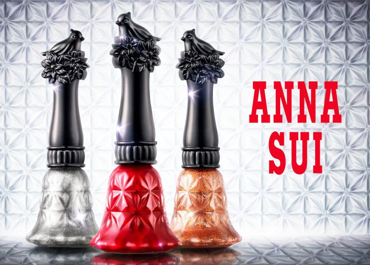 ANNA SUI將於6月1日上是全新魔彩鈴鵲美甲油系列共35色。圖／ANNA S...