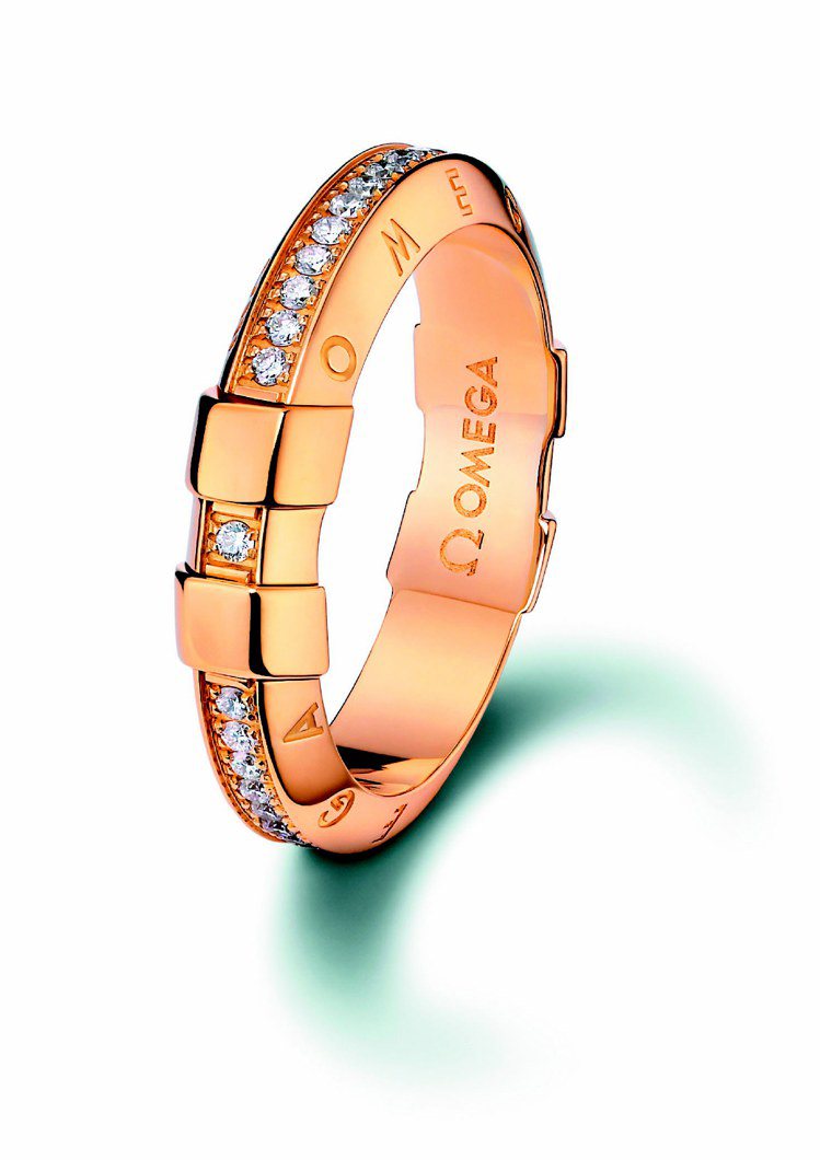 Griffes珠寶系列的靈感源自於歐米茄星座系列腕表。圖／歐米茄提供