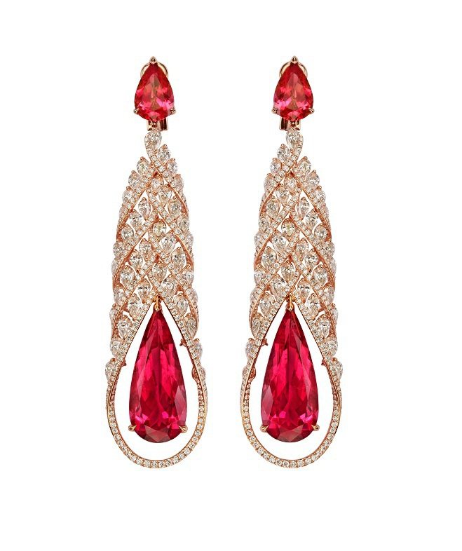 近來深受好萊塢女星喜愛的Chopard長耳環，733萬9,000元。圖／迪生提供