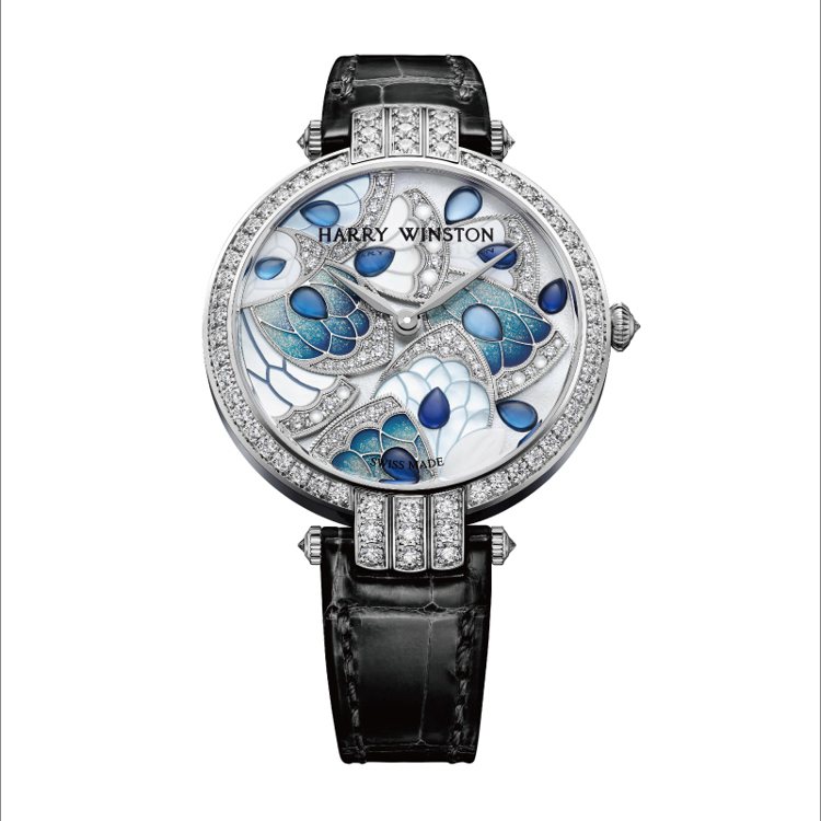 海瑞溫斯頓Premier卓時系列Precious Marquetry 腕錶NT,142,000
圖／時間觀念提供