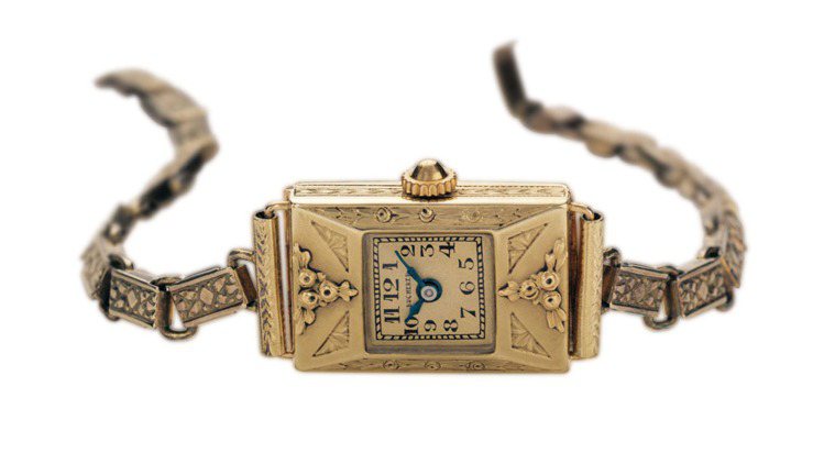 1919年，寶齊萊推出第一個女裝腕錶系列，靈感源自裝飾藝術風格腕錶或鑲嵌珠寶或採用八角形錶殼，風迷女裝腕錶世界。圖／時間觀念提供