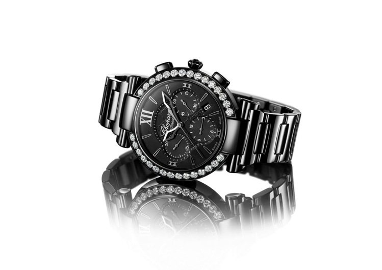 Imperiale Chrono黑色計時腕表，40mmDLC精鋼表殼，自動機芯，...