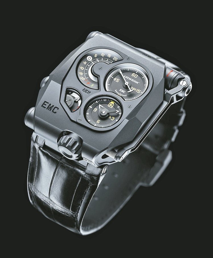 獨立製表品牌Urwerk以這款EMC腕表獲頒最佳前衛機械表和最佳工藝革新獎。圖／取自官網、各業者提供