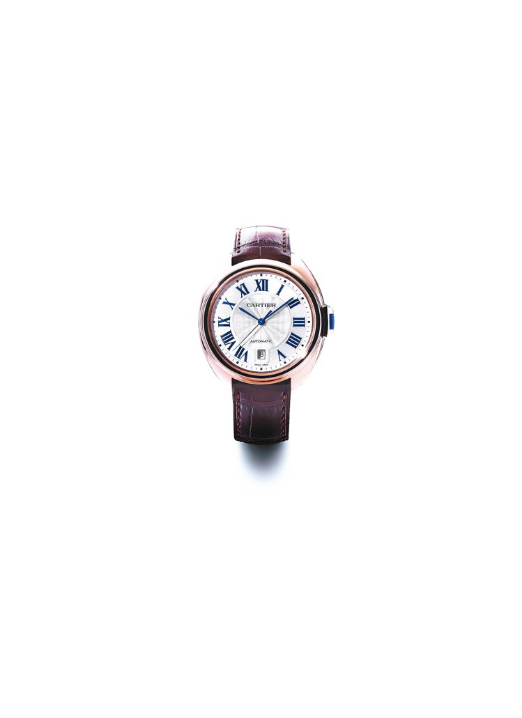 卡地亞推出全新Cle de Cartier系列腕表，搭載1847 MC型自動上鍊機芯。圖／卡地亞提供