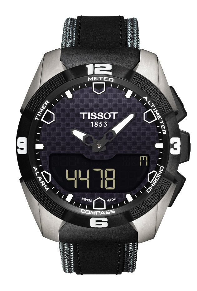 天梭表TISSOT T-Touch Expert Solar太陽能觸控腕表，32,400元。圖／TISSOT提供