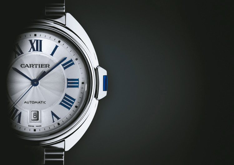 全新Clé de Cartier系列腕表，如鑰匙般的表冠是一大特色，台灣預計4月上市。圖／業者提供