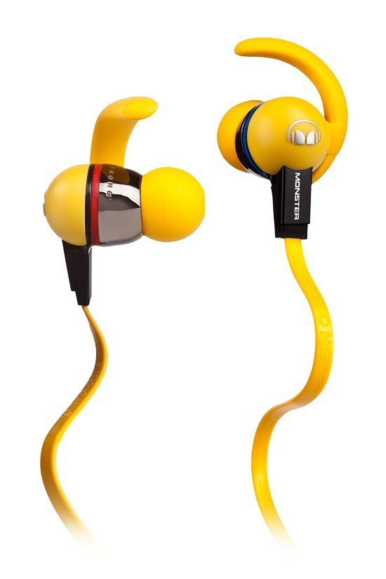 iSport運動型耳機，防水防汗（另有藍、黑色）。圖／MONSTER提供