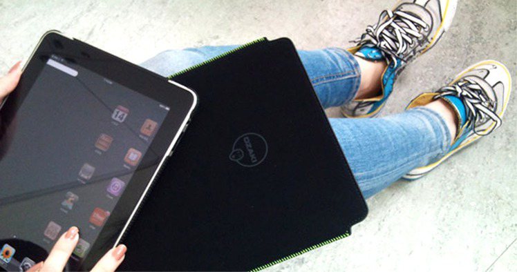 OZAKI iCoat Velvet iPad包。圖／Wow!La Vie提供