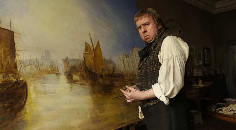 「畫世紀：透納先生」以英國名畫家透納的中晚年生活為主軸。圖／原子映象提供