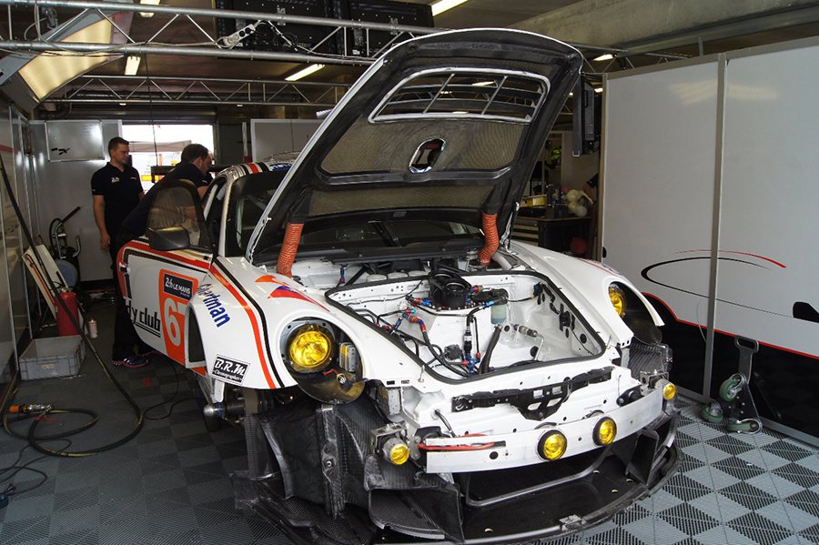 Porsche賽車通過了 Le Mane 24H大賽的嚴苛考驗。 林翊民
