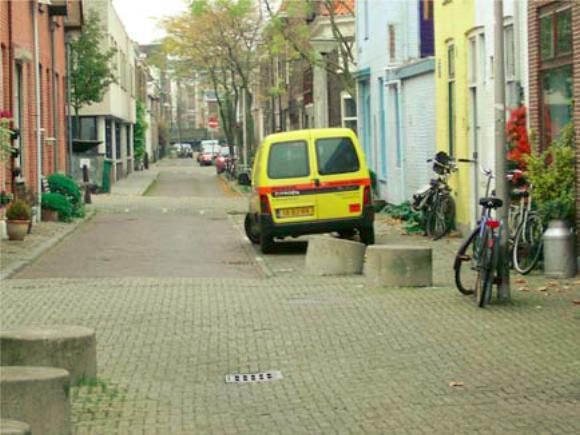 圖擷自Woonerf revisited, Delft as an example 