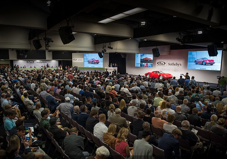 加州骨董名車拍賣會與蒙特利汽車周車展上周才剛落幕，今年參與拍賣會競拍的名車價值創...
