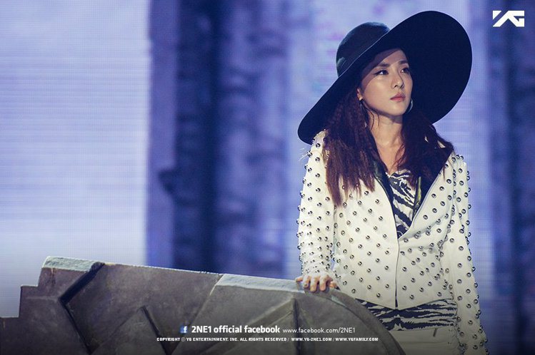 想學 Dara 穿搭風格，各式各樣帽子是必備單品。圖／擷自2NE1 facebook