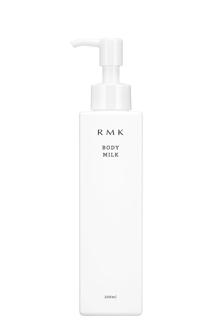 RMK身體潤膚乳，添加植物複方油與保養成分，散發檸檬柑橘香氣200ml、1,250元。圖/RMK提供