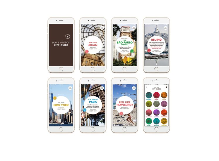 路易威登旅遊指南系列推出手機App版，12月底前巴黎版可以免費下載。圖／LV提供