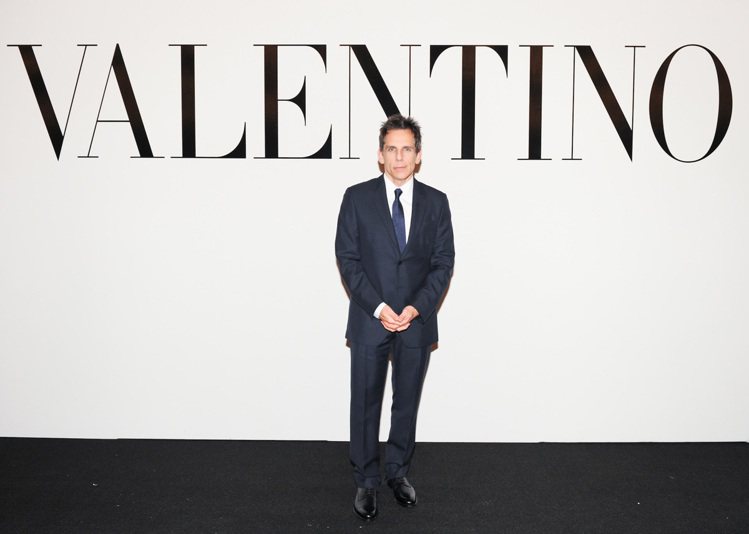 班史提勒之前受邀參加Valentino紐約活動。圖／Valentino提供