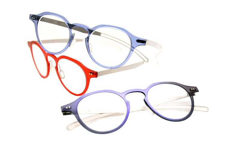 P3 eyewear以獨家的PXT nylon的材料打造出全新風格的經典復古眼鏡。圖／囍視來提供