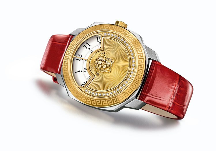 Dylos Icon聖誕特別版腕錶，價格11萬6,950元。圖／Versace提...