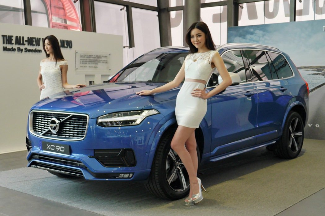 國際富豪汽車邀請六位凱渥名模組成最受矚目的Volvo北歐名伶。 記者陳威任／攝影