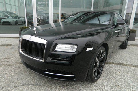 <u>Rolls Royce</u> Wraith Carbon Fiber特仕車低調亮相
