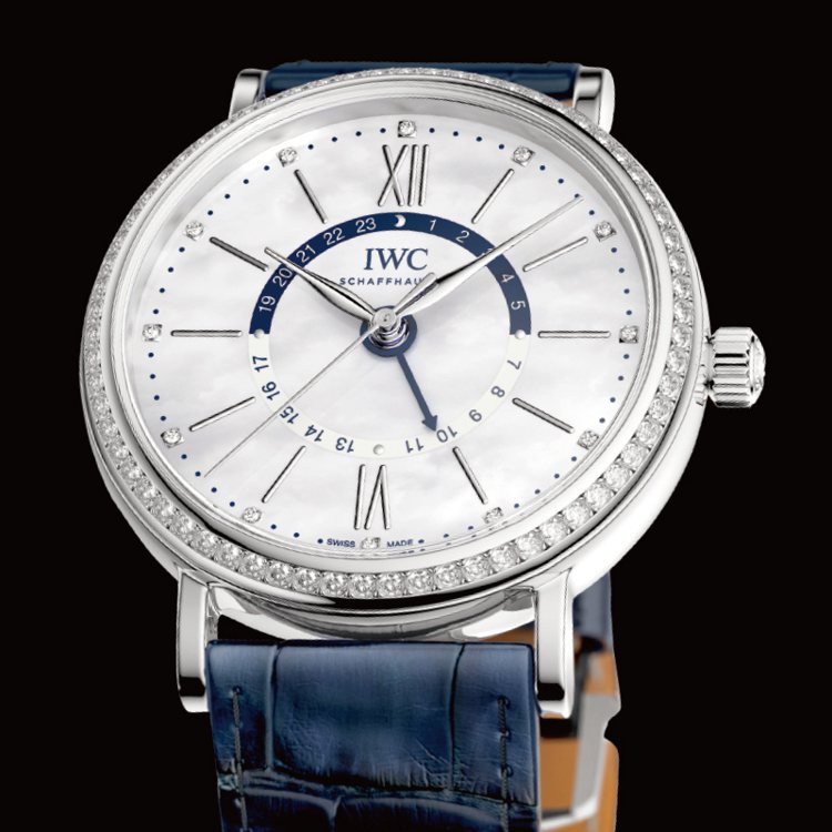 萬國錶全新柏濤菲諾中裝日夜顯示自動腕錶。 圖／珠寶之星