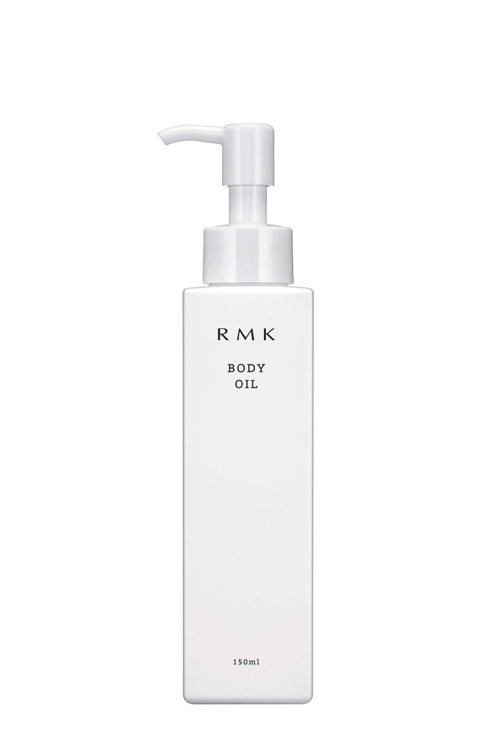 RMK身體潤膚油，可以調理、柔軟身體肌膚，或者用來按摩，添加荷荷芭油、核果油以及...