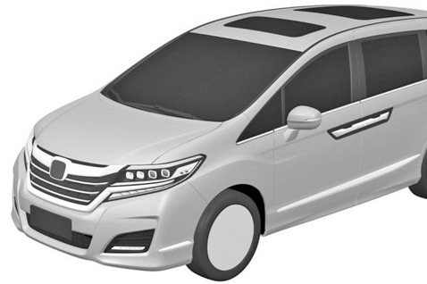 Honda Odyssey專利圖曝光 預告美規車設計？