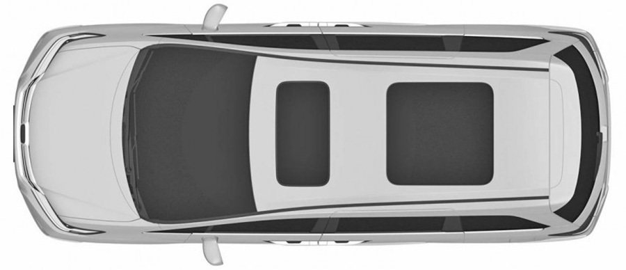 Honda Odyssey七人座 MPV車款專利圖片。 摘自paultan.or...
