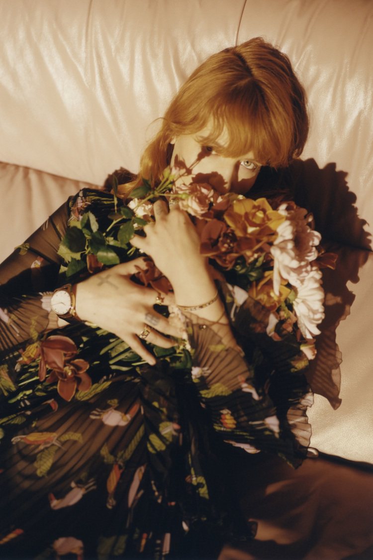 GUCCI 宣佈 Florence Welch 成為新任品牌腕錶及珠寶大使。圖／GUCCI提供