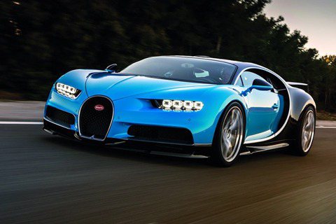 Bugatti Chiron極速讓高鐵吃灰 馬力加到1500匹！