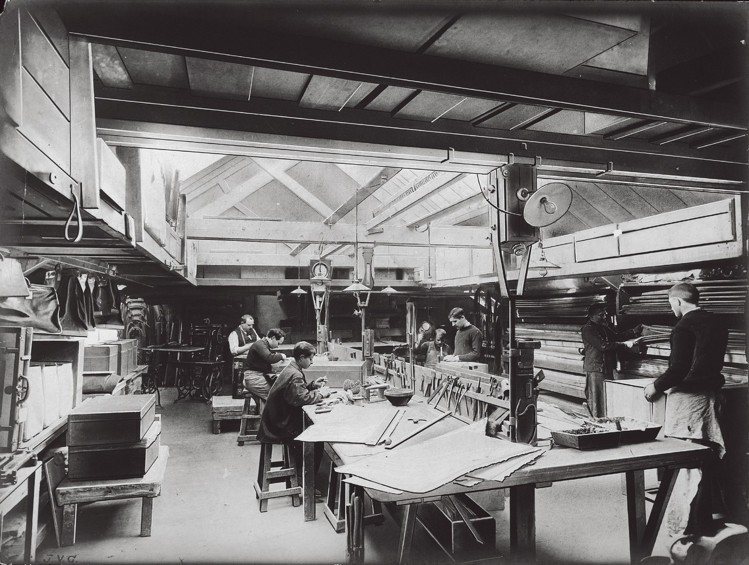 1889-Very modern workshop in Asnieres圖LV提供