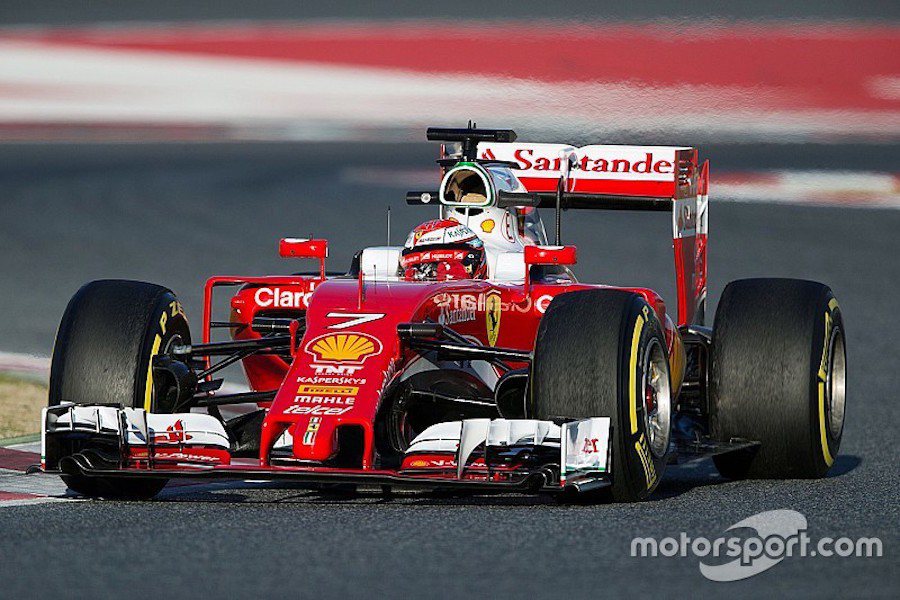 Ferrari車隊在這次的測試中仍包辦了最快圈速。 摘自motorsport....