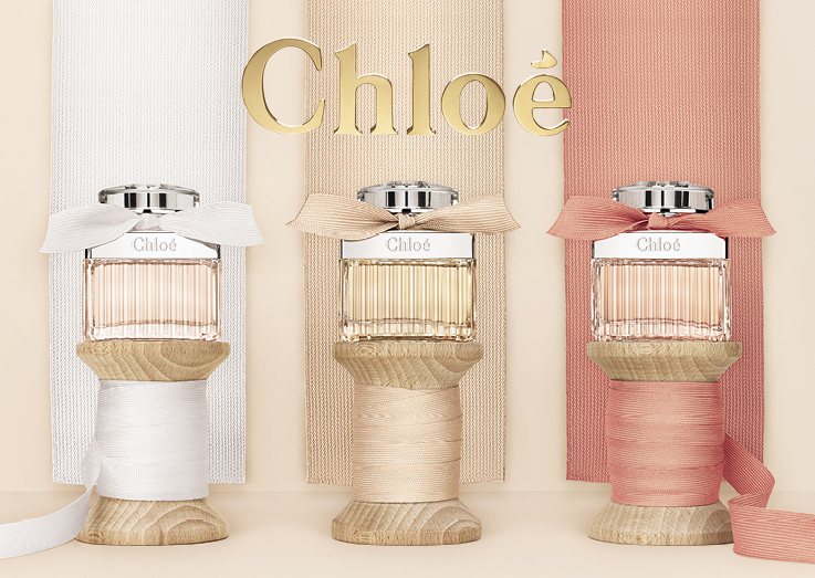 CHLOE 推出三款Q版小香水，小小白玫瑰淡香水、小小同名淡香精、小小玫瑰淡香水，20ml／1,420元。圖／盧亞提供