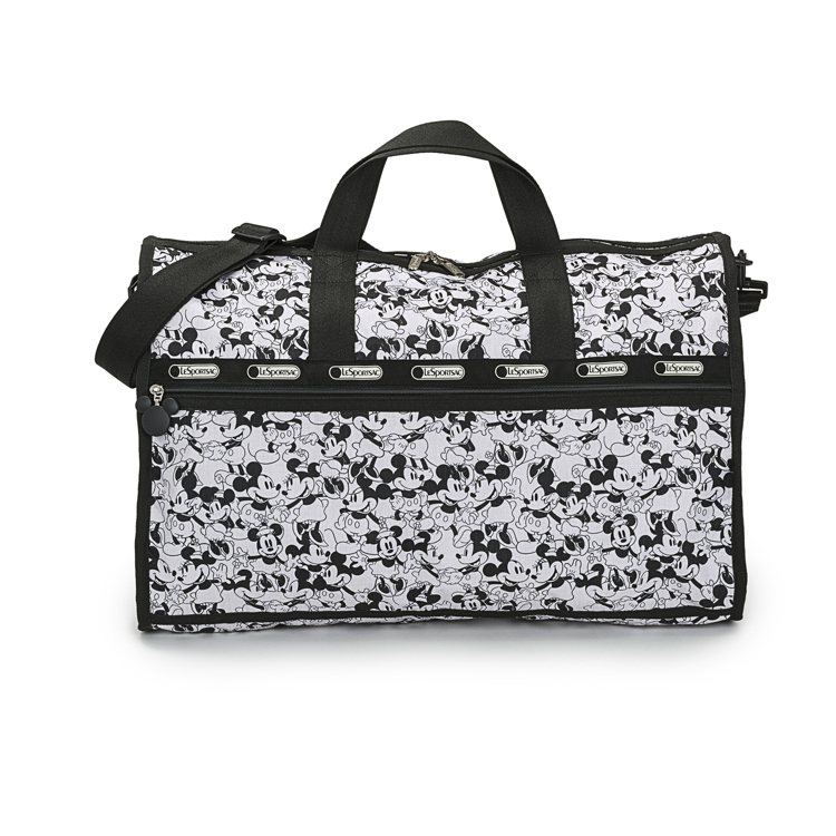 米奇愛米妮大旅行袋，售價6,850元。圖／LeSportsac提供