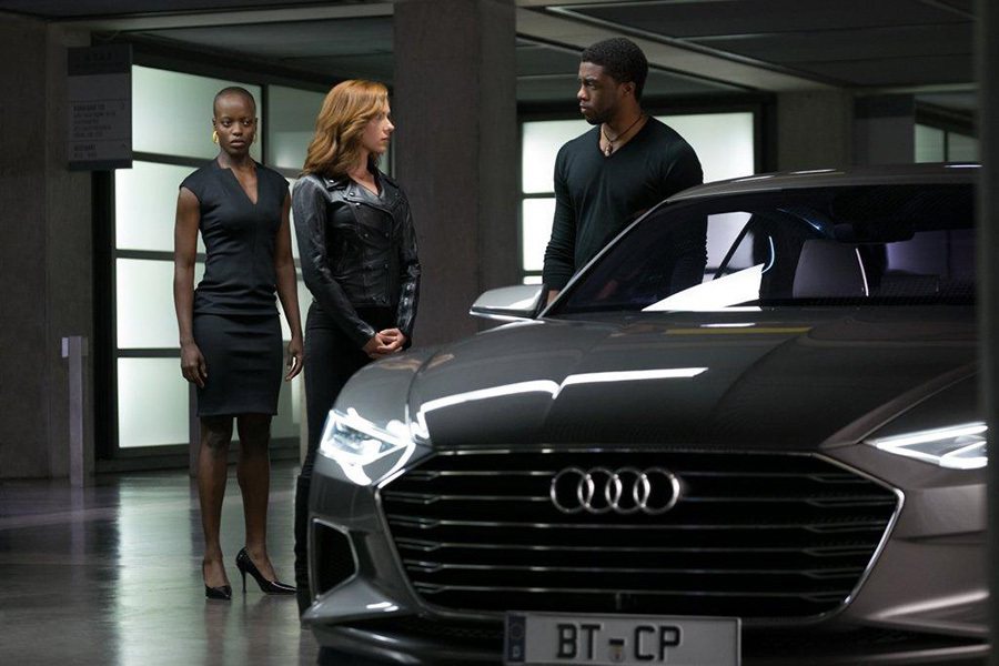 新人物黑豹Black Panther(查德維克·博斯曼)將駕駛Audi prol...