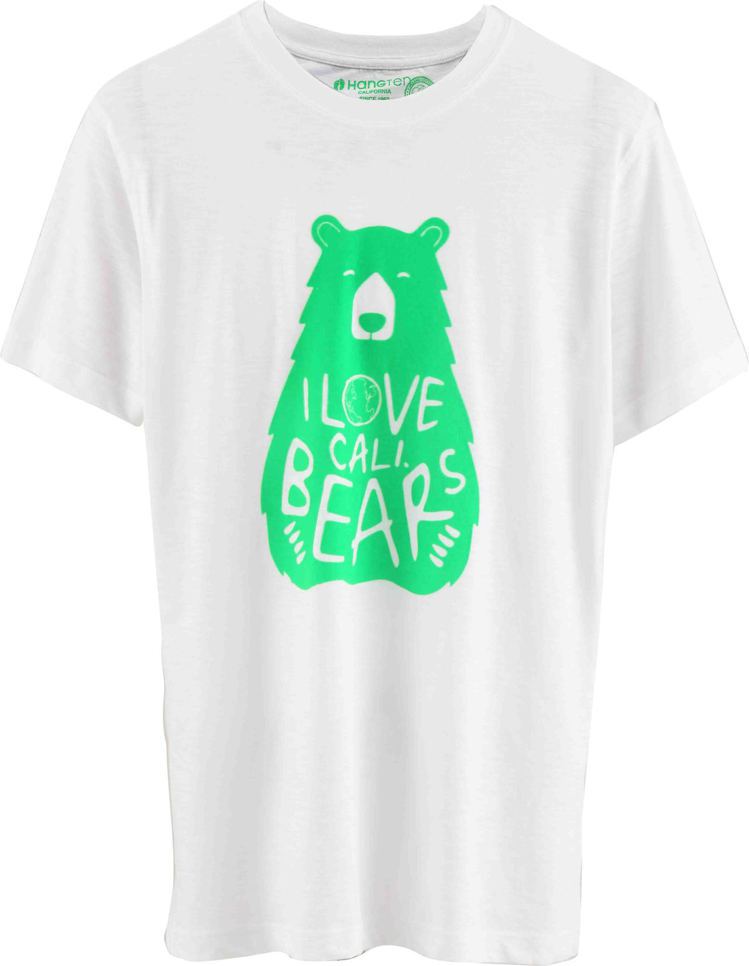 Hang Ten愛地球系列，Cali Bear 圖騰有機T恤，399元。圖／Ha...